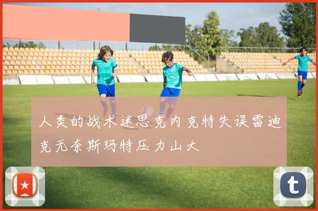 人类的战术迷思克内克特失误雷迪克无奈斯玛特压力山大